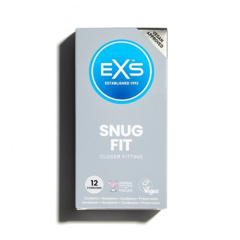 PREZERWATYWY 12 SZT. EXS SNUG FIT 38-0009 PREZERWATYWY 12 SZT. EXS SNUG FIT 38-0009