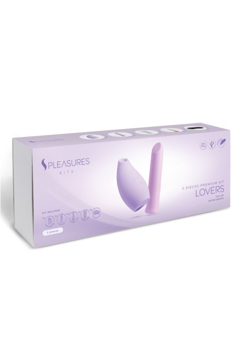 ZESTAW ZABAWEK LOVERS KIT - PURPLE & PURPLE 37-0095 ZESTAW ZABAWEK LOVERS KIT - PURPLE & PURPLE 37-0095