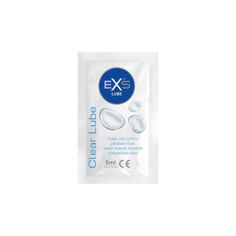 100 SZT. EXS CLEAR LUBE SASZETKI 5ML 38-0046