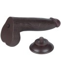 8.5'' SLIDING SKIN DUAL LAYER DONG BLACK 24-0549