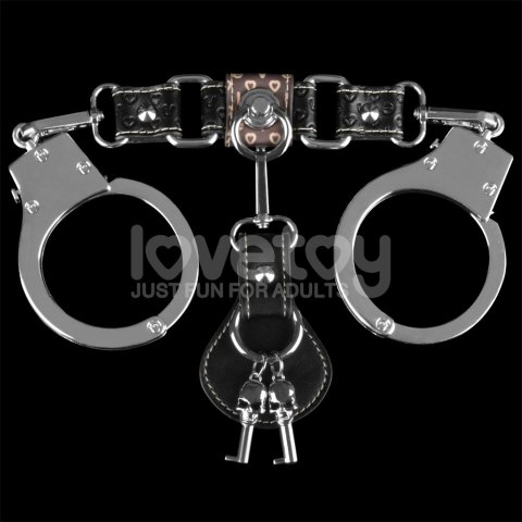 KAJDANKI REBELLION HEAVY METAL HANDCUFFS (SILVER) 24-0542 KAJDANKI REBELLION HEAVY METAL HANDCUFFS (SILVER) 24-0542
