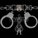 KAJDANKI REBELLION HEAVY METAL HANDCUFFS (SILVER) 24-0542