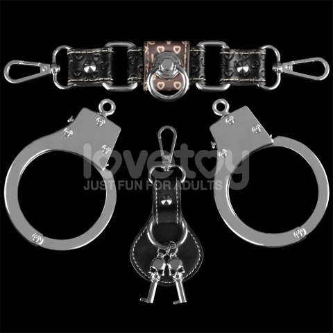 KAJDANKI REBELLION HEAVY METAL HANDCUFFS (SILVER) 24-0542 KAJDANKI REBELLION HEAVY METAL HANDCUFFS (SILVER) 24-0542
