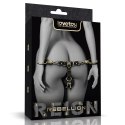 KAJDNAKI REBELLION HEAVY METAL HANDCUFFS (BRONZE) 24-0543