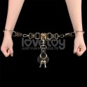 KAJDNAKI REBELLION HEAVY METAL HANDCUFFS (BRONZE) 24-0543