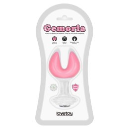 KOREK ANALNY GEMORIA SILICONE BUTT PLUG (GLOW-IN-THE-DARK) 24-0586