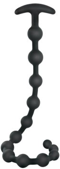 KULKI ANALNE BLACK VELVETS ANAL BEADS SILIC 14-7020