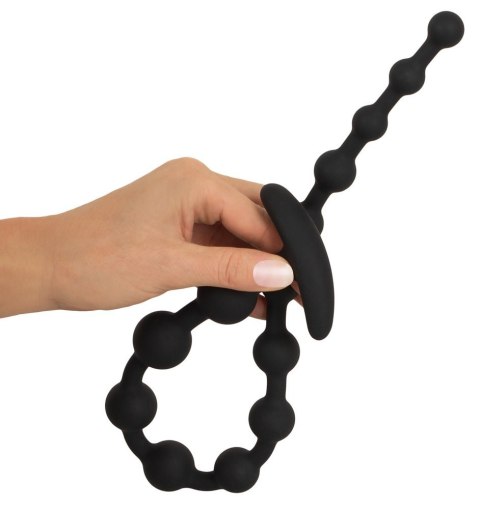 KULKI ANALNE BLACK VELVETS ANAL BEADS SILIC 14-7020 KULKI ANALNE BLACK VELVETS ANAL BEADS SILIC 14-7020