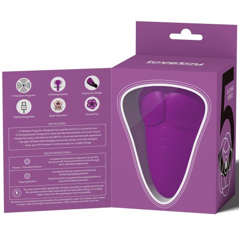 MASAŻER FLICKER RECHARGEABLE VIBRATOR 24-0588 MASAŻER FLICKER RECHARGEABLE VIBRATOR 24-0588