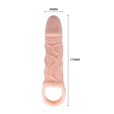 NAKŁADKA PRETTY LOVE PENIS SLEEVE CARSON CIELISTY 05-1644 NAKŁADKA PRETTY LOVE PENIS SLEEVE CARSON CIELISTY 05-1644