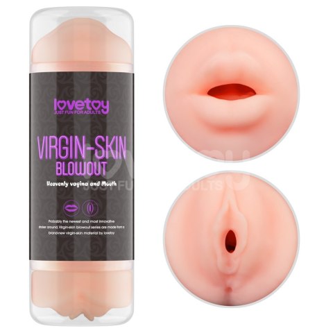 VIRGIN-SKIN BLOWOUT DOUBLE SIDE STROKER 24-0492 VIRGIN-SKIN BLOWOUT DOUBLE SIDE STROKER 24-0492