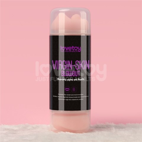 VIRGIN-SKIN BLOWOUT DOUBLE SIDE STROKER 24-0492 VIRGIN-SKIN BLOWOUT DOUBLE SIDE STROKER 24-0492
