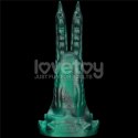 WIBRATOR SAVAGE CHARM DOUBLE-CLAW VIBRATING SILICONE DILDO 24-0584