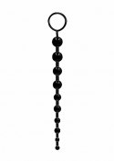 Anal Chain Black – elastyczny łańcuszek analny z 10 kulkami Anal Chain Black – elastyczny łańcuszek analny z 10 kulkami