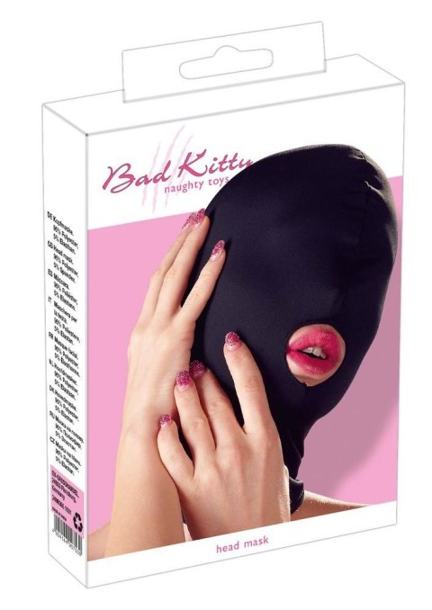 Head Mask Mouth Black BK – Do najlepszych gier fetyszowych! Head Mask Mouth Black BK – Do najlepszych gier fetyszowych!