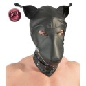 Imitation Leather Dog Mask – Beastly Horny Look!