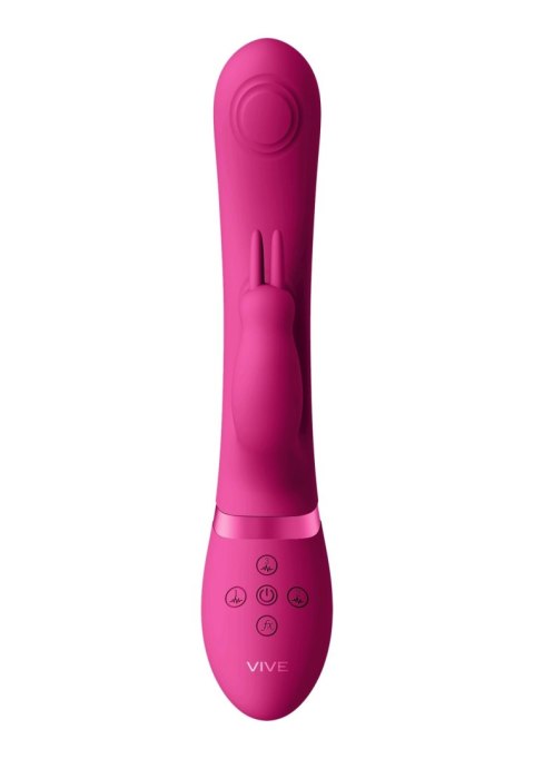 May – Pulse-Wave & C-Spot & G-Spot Rabbit – Pink | Wibrator króliczek VIVE045 May – Pulse-Wave & C-Spot & G-Spot Rabbit – Pink | Wibrator króliczek VIVE045