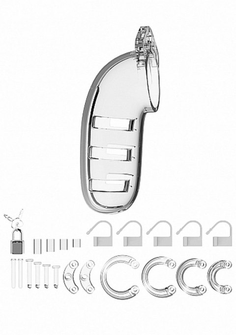 Model 06 – Chastity 5.5" Cock Cage – Transparent | Klatka erekcyjna Man|Cage Model 06 – Chastity 5.5" Cock Cage – Transparent | Klatka erekcyjna Man|Cage