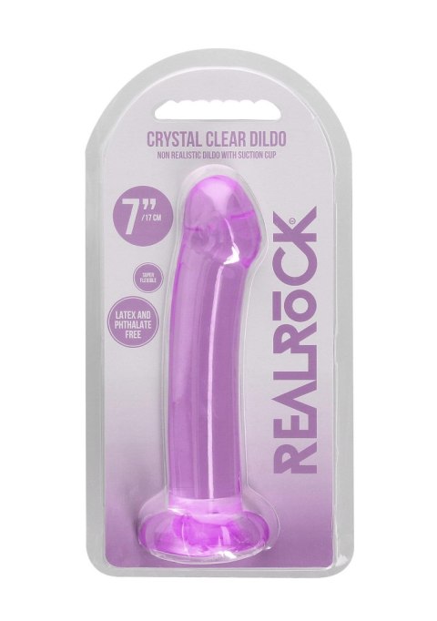 Non Realistic Dildo with Suction Cup – 6,7" / 17 cm | Crystal Clear Non Realistic Dildo with Suction Cup – 6,7" / 17 cm | Crystal Clear