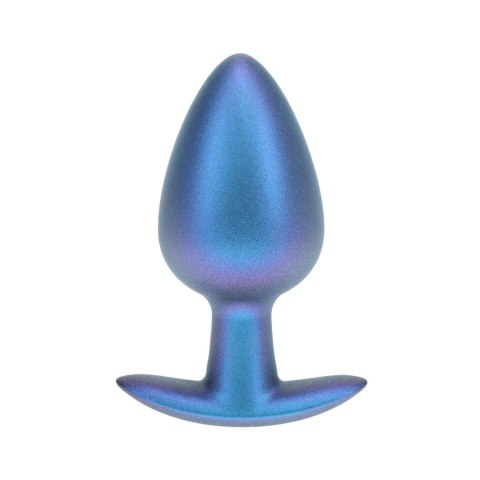 Smooth Silicone Anal Plug - Large - 3.5" / 8,9 cm - Metallic Blue Smooth Silicone Anal Plug - Large - 3.5" / 8,9 cm - Metallic Blue