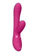 TANI – Pink | Potrójny wibrator z funkcją Pulse Wave i ruchem palca (VIVE)