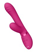 TANI – Pink | Potrójny wibrator z funkcją Pulse Wave i ruchem palca (VIVE)