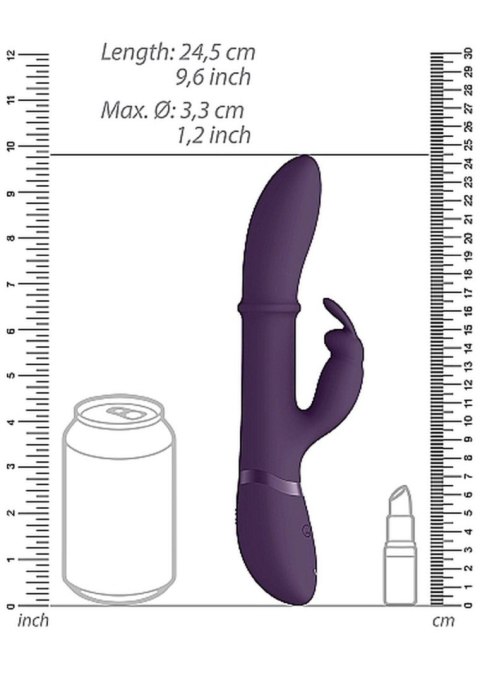 VIVE Halo – Purple | Wibrator króliczek z pierścieniem stymulującym punkt G VIVE Halo – Purple | Wibrator króliczek z pierścieniem stymulującym punkt G