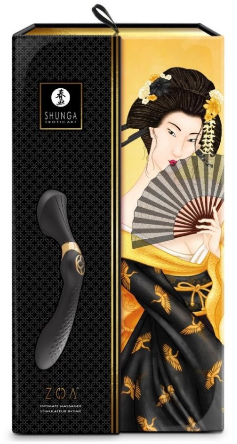ZOA Intimate Massager Black – Luksusowy masażer od Shunga ZOA Intimate Massager Black – Luksusowy masażer od Shunga