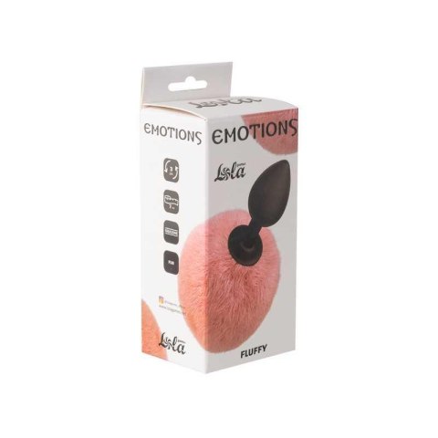 Anal Plug Emotions Fluffy Pink – z puszystym różowym ogonem Anal Plug Emotions Fluffy Pink – z puszystym różowym ogonem