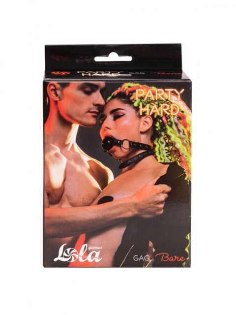 Ball Gag Party Hard Bare – Klasyczny knebel od Lola Games Ball Gag Party Hard Bare – Klasyczny knebel od Lola Games
