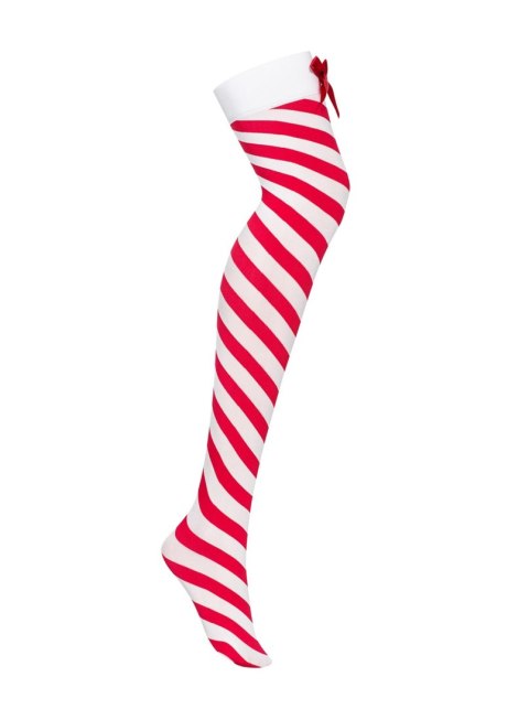 Bielizna-Kissmas pończochy czerwone S/M Bielizna-Kissmas pończochy czerwone S/M