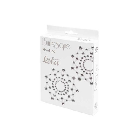 Chest Stickers Burlesqe Rowland White – seksowne naklejki na piersi Chest Stickers Burlesqe Rowland White – seksowne naklejki na piersi