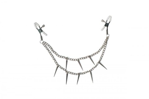 Clamps Party Hard Spiky – kolczaste opaski na sutki Clamps Party Hard Spiky – kolczaste opaski na sutki
