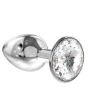 Enlarged Anal Plug Diamond Clear Sparkle XL – Duży korek analny z kryształem Enlarged Anal Plug Diamond Clear Sparkle XL – Duży korek analny z kryształem