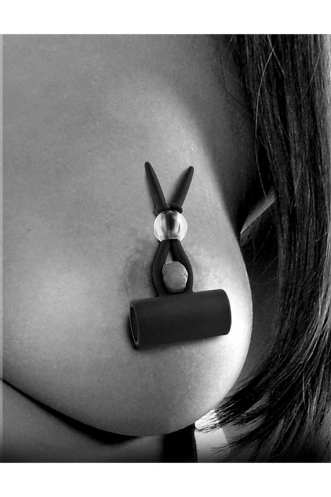 Fetish Fantasy Series Limited Edition – Vibrating Silicone Nipple Lassos Black Fetish Fantasy Series Limited Edition – Vibrating Silicone Nipple Lassos Black