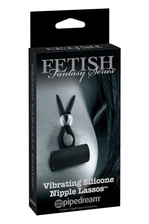Fetish Fantasy Series Limited Edition – Vibrating Silicone Nipple Lassos Black Fetish Fantasy Series Limited Edition – Vibrating Silicone Nipple Lassos Black