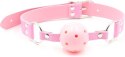 Fetish Fever Ball Gag Pink – Różowy knebel w kształcie kuli
