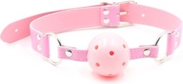 Fetish Fever Ball Gag Pink – Różowy knebel w kształcie kuli