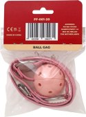 Fetish Fever Ball Gag Pink – Różowy knebel w kształcie kuli