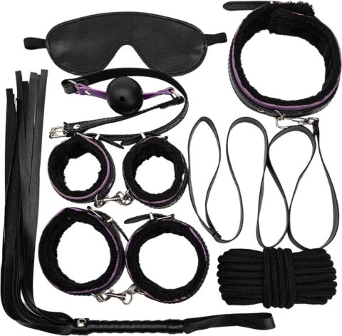 Fetish Fever – Bondage Set 7 pcs Black – Kompletny zestaw do BDSM
