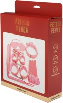 Fetish Fever – Bondage Set 7 pcs Pink – Zmysłowy zestaw do BDSM