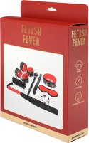 Fetish Fever – Bondage Set 9 pcs Red/Black – Zmysłowy zestaw do BDSM Fetish Fever – Bondage Set 9 pcs Red/Black – Zmysłowy zestaw do BDSM