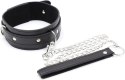 Fetish Fever Collar with Leash Black – Czarna obroża ze smyczą Fetish Fever Collar with Leash Black – Czarna obroża ze smyczą