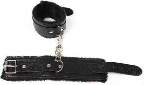 Fetish Fever - Cuffs With Fur - Black Fetish Fever - Cuffs With Fur - Black