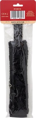 Fetish Fever - Cuffs With Fur - Black Fetish Fever - Cuffs With Fur - Black