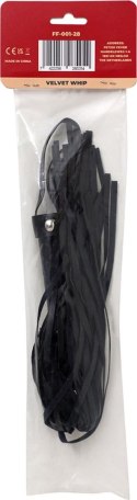 Fetish Fever - Velvet Whip - Black Fetish Fever - Velvet Whip - Black