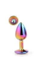 Gleaming Love Multicolour Plug Medium – Średni korek analny z kryształem Gleaming Love Multicolour Plug Medium – Średni korek analny z kryształem