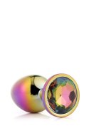 Gleaming Love Multicolour Plug Small – Mały korek analny z kryształem Gleaming Love Multicolour Plug Small – Mały korek analny z kryształem
