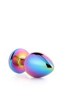 Gleaming Love Multicolour Plug Small – Mały korek analny z kryształem Gleaming Love Multicolour Plug Small – Mały korek analny z kryształem