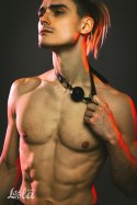 Gag Party Hard Love Addict Black – klasyczny knebel od Lola Games Gag Party Hard Love Addict Black – klasyczny knebel od Lola Games
